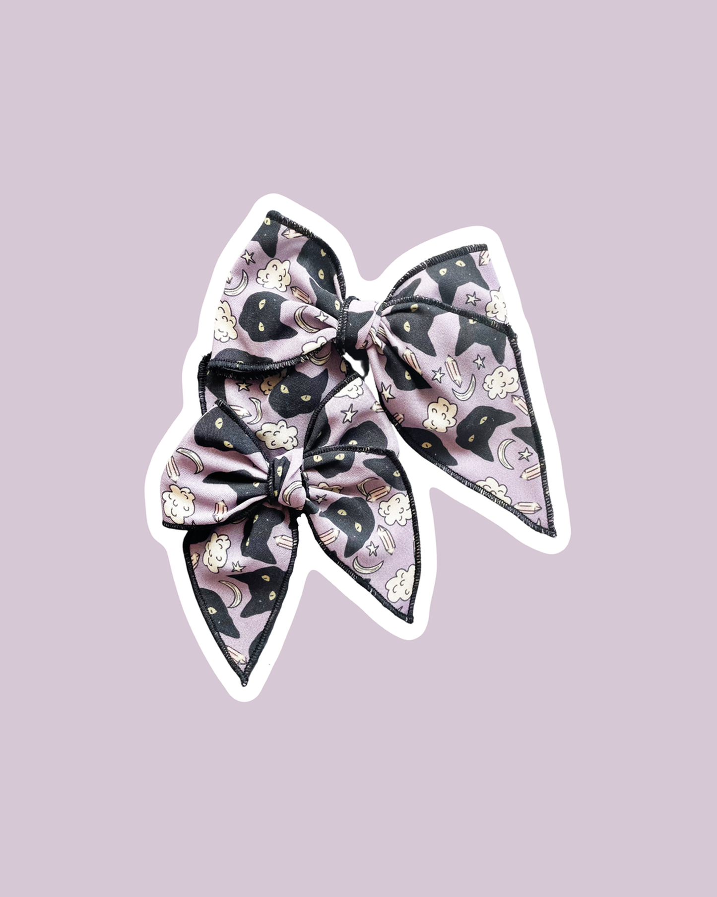 Cool Cat Hair Bow