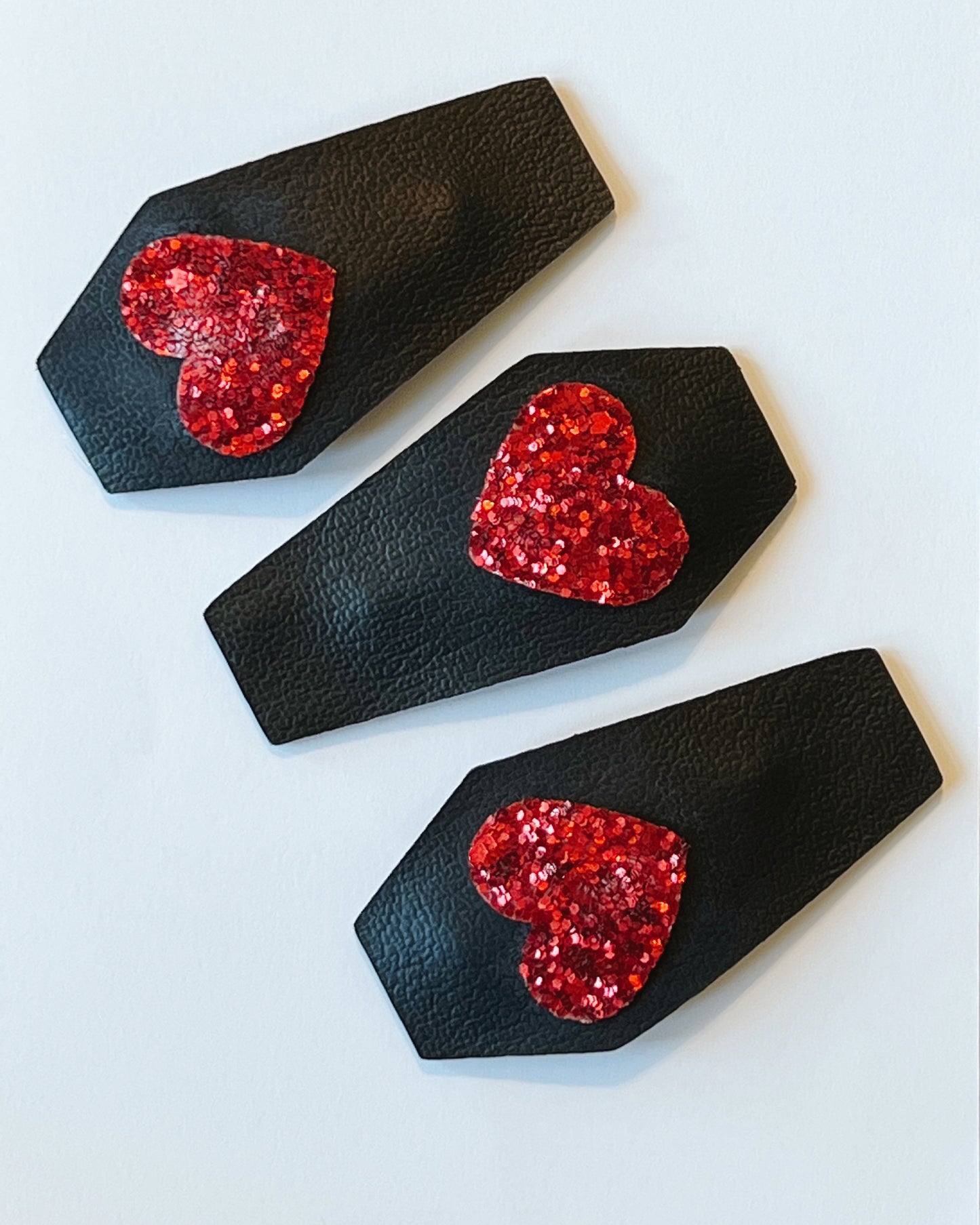 Sucker for Love Coffin Hair Clip