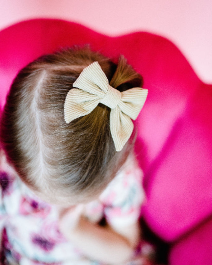 Ships Ahoy Corduroy Sailor Hair Bows