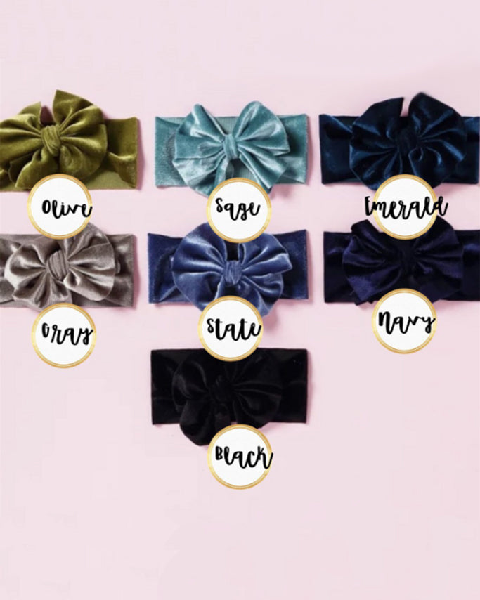 Smooth Talk Velvet Headbands