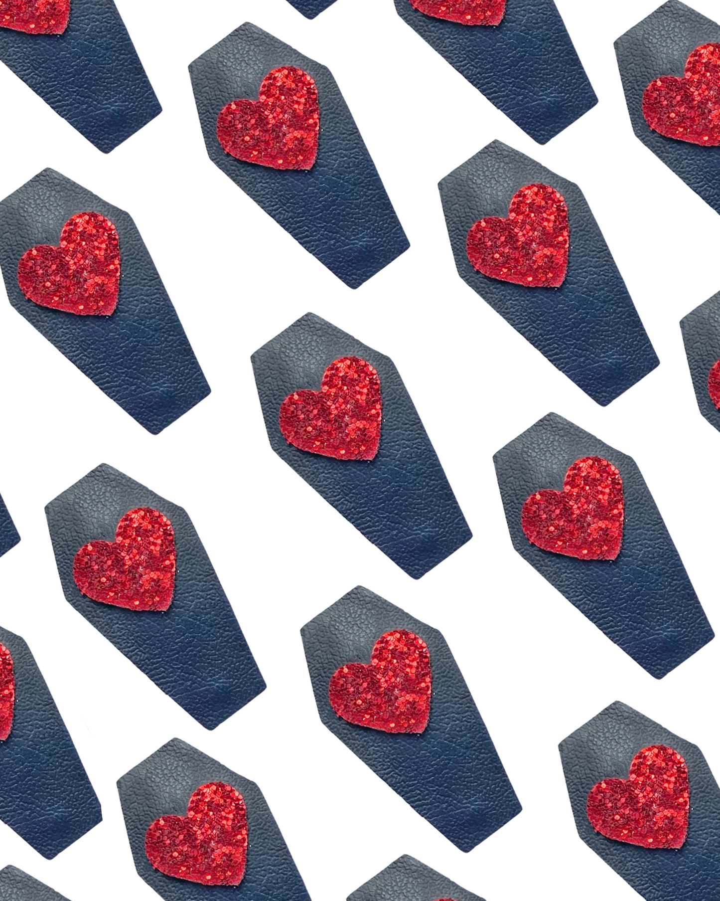 Sucker for Love Coffin Hair Clip