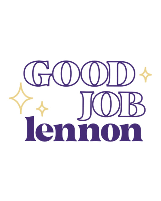 Good Job Lennon Sticker