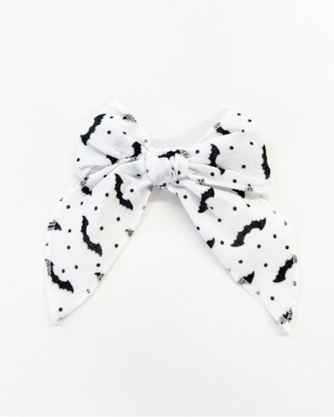 Winging It Bat Cotton Hair Bow