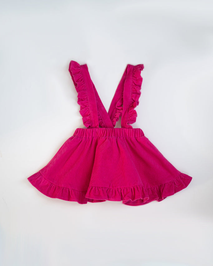 Strawberry Jam Pinafore Skirt